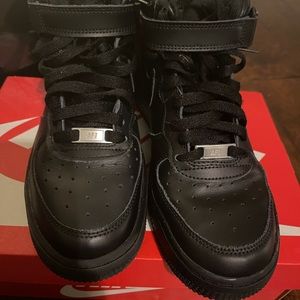 Nike Air Force 1 High BLACK 6Y